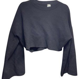 Polly Plume Long Sleeve Cropped Sweater